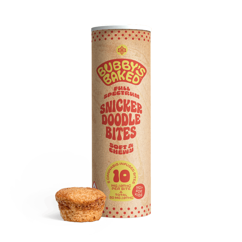 Bubby's Baked Snickerdoodle Bites (10CT - 100mg THC)